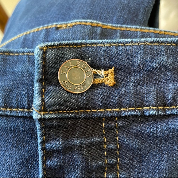 Talbots Slim Ankle Blue Denim Women’s Jeans Size 8 - Picture 5 of 5